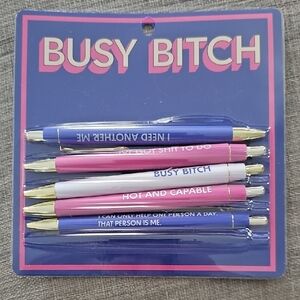 Set of Humorous Pens